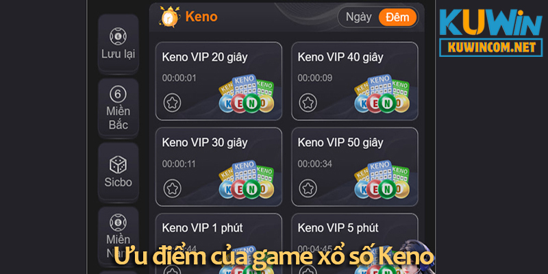Xổ số Keno – Khám phá cách chơi và các loại cược trong trò chơi
